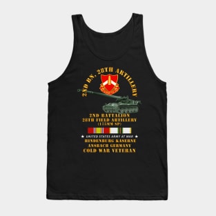 2nd Bn 28th Artillery - 175mm - Hindenburg Ansbach Germany  w COLD SVC Tank Top